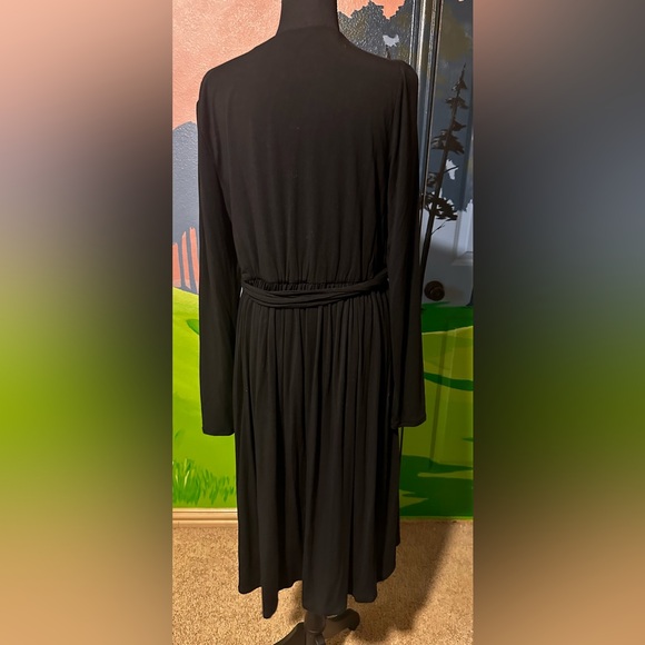 Rebecca Taylor Black Knit Midi Sz XL NWOT - Picture 4 of 4